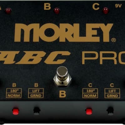 Morley ABC Pro 3-Button Switcher/Combiner Pedal image 1
