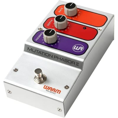 New - Warm Audio Mutation Phasor II Effects Pedal Metal image 3