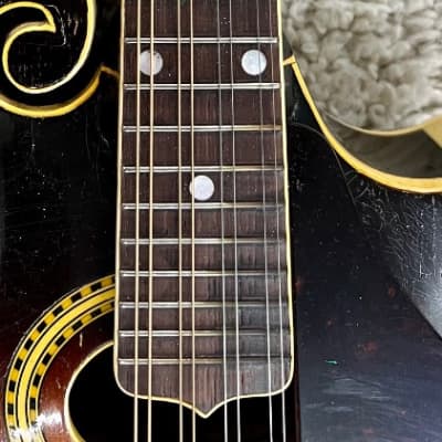 1937 Gibson F-4 Mandolin in original Hardshell case - a Very Nice F4 image 8