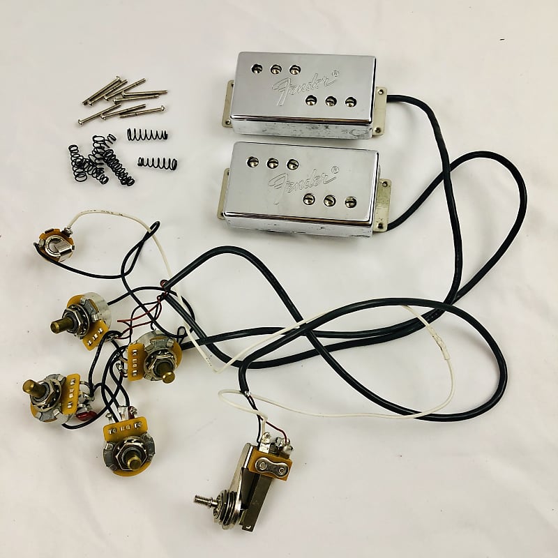 Fender ‘72 Deluxe Telecaster Wide Range Humbuckers w/ Wiring | Reverb