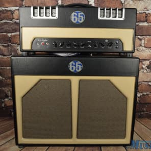 65 Amps London Tube Guitar Amplifier + 2x12 Cabinet Class A EL84, MINT! image 1