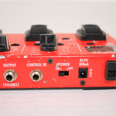 Zoom GFX-1 Mid-90s" - Gloss Red Multi-Effects Guitar Effect Pedal -  Stage and Studio image 10