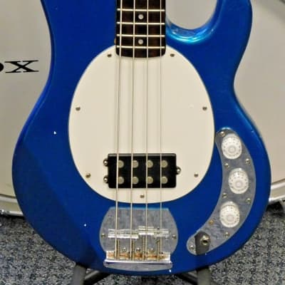 Unbranded 4-String Sub Bass Style Electric Bass! Electric Blue Finish! VERY NICE!!! image 2