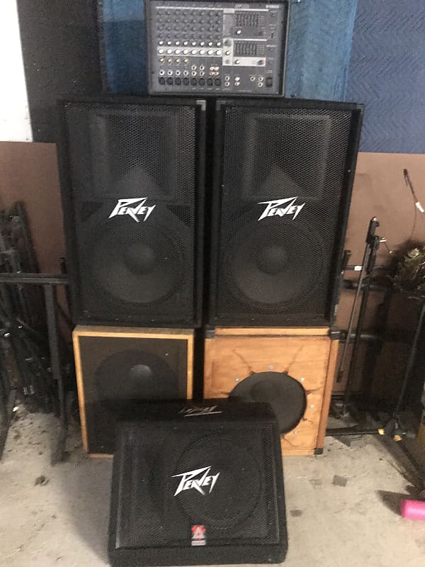 Peavey PV115 スピーカー　ペア Peavey PV115 Speaker Pair | Guitar Center