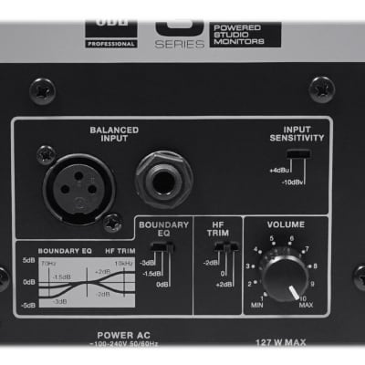JBL 305P MkII 5" 2-Way Powered Studio Reference Monitor Monitoring Speaker image 4