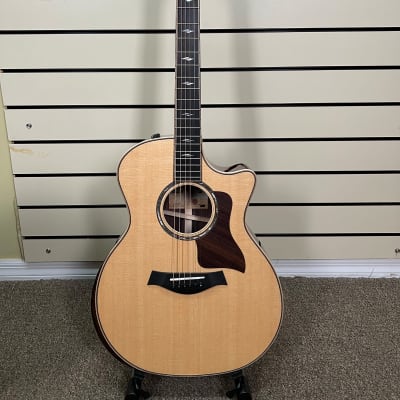 Taylor 814ce V-Class Grand Auditorium Acoustic-Electric Guitar Natural for sale