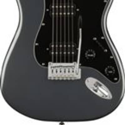 Squier Affinity Stratocaster HH Guitar Indian Laurel Neck Charcoal Frost image 1