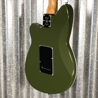 Reverend Jetstream HB Army Green Guitar #61123 image 8