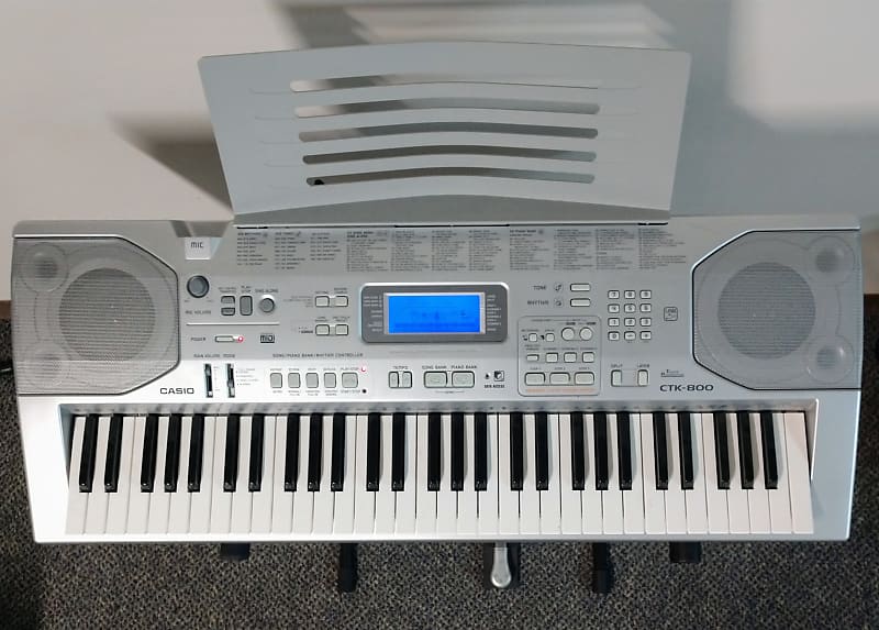 Casio CTK-800 61-Key Keyboard with Stand | Reverb