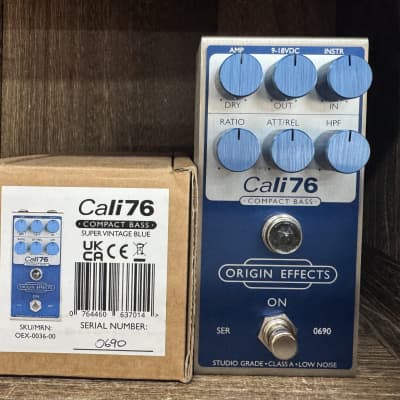 Reverb.com listing, price, conditions, and images for origin-effects-cali76-compact-bass-compressor