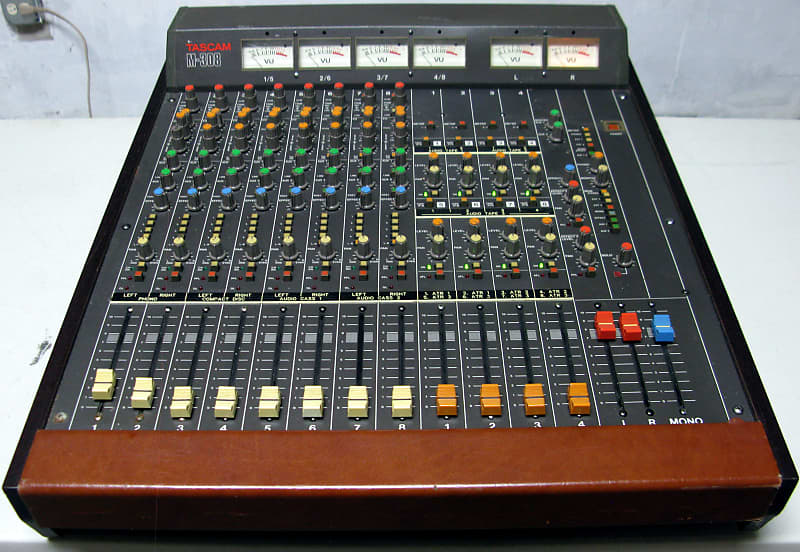 Tascam M308 308 Analogue Audio Mixing Console Desk 8x4x2x1 Reverb