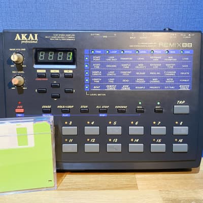 Excellent] Akai Remix 88 (S20) Black Lo-Fi Sampler Maxed 16MB Ram