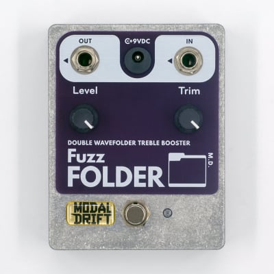 Modal Drift Fuzz Folder Pedal | Wavefolder Treble Booster image 1
