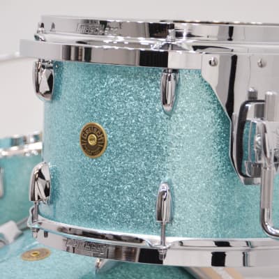 Gretsch Broadkaster 3pc Drum Kit - "Turquoise Sparkle" image 2