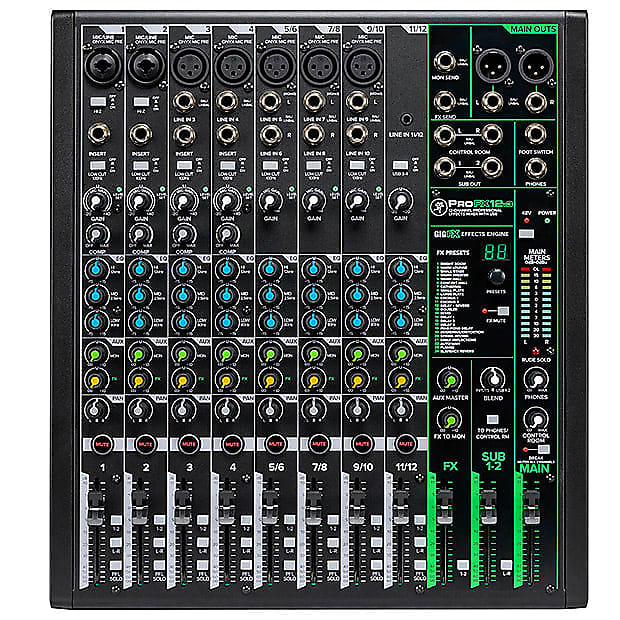 Mackie ProFX12v3 12 Channel Professional Mixer with USB image 1