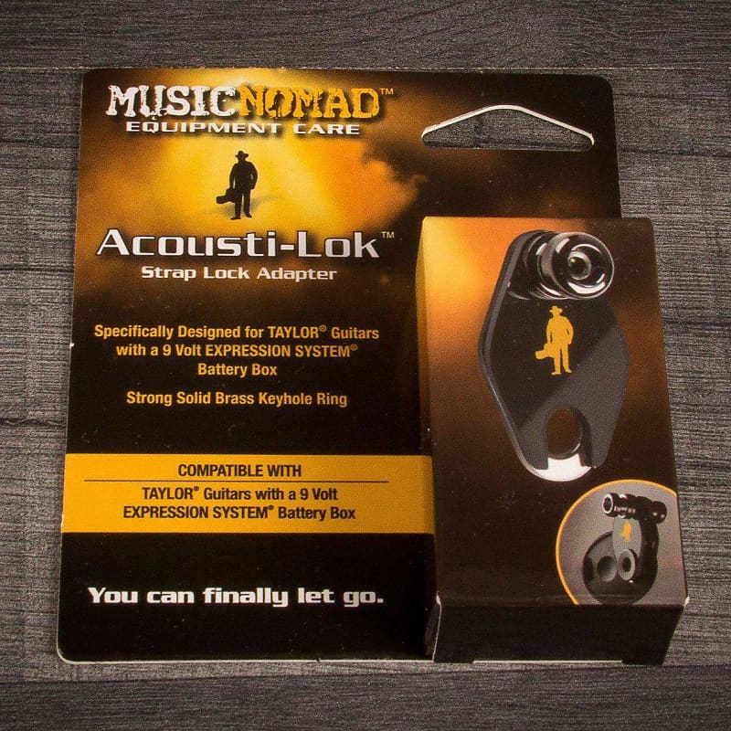 Music Nomad AcoustiLok Strap Lock Adapter for Taylor Output Reverb
