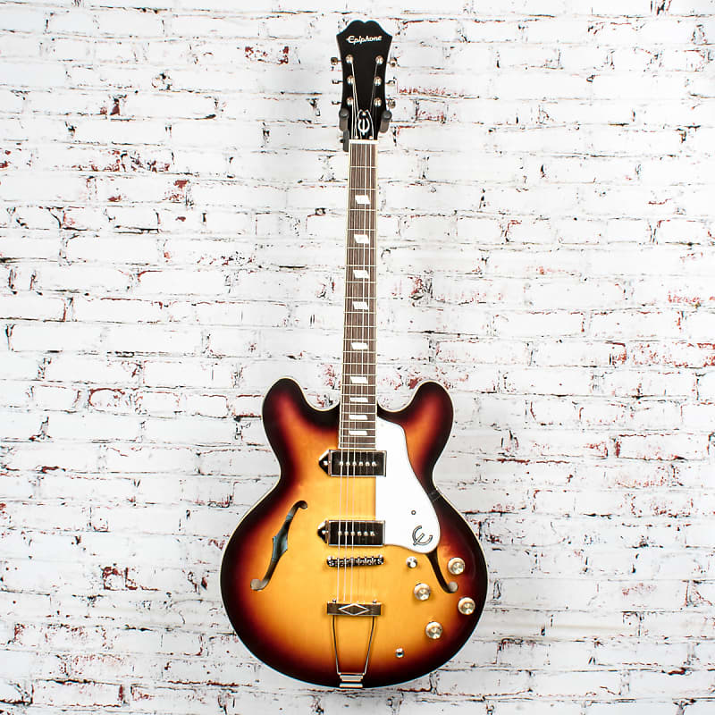 Epiphone - Casino Vintage Sunburst Electric Guitar | Reverb