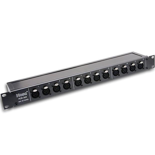 Hosa PDR369 PDR-369 XLR Patch Bay image 1