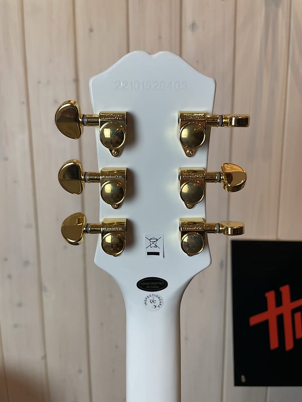 Epiphone Les Paul Custom GH 2023 - Alpine White | Reverb Epiphone Les Paul Custom GH 2023 - Alpine White | Reverb