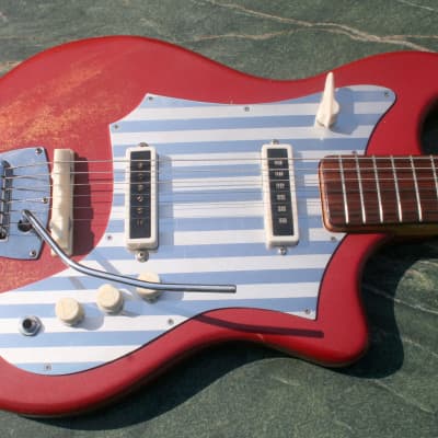 Guyatone LG-80T # RED 1966年製【REAL JAPAN VITAGE】~Stripe