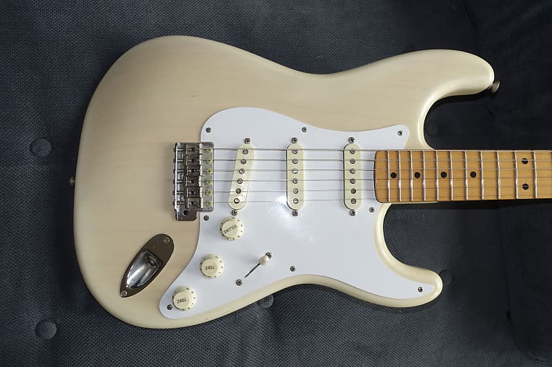 1958 Fender Stratocaster Original Blonde on Ash - w/route image 1