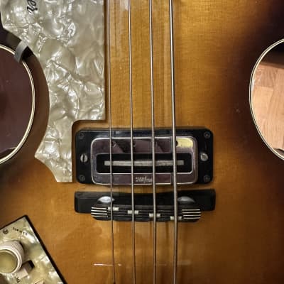 Hofner 500/1 Violin Bass Left-Handed 1967 - 1979 - Sunburst image 7