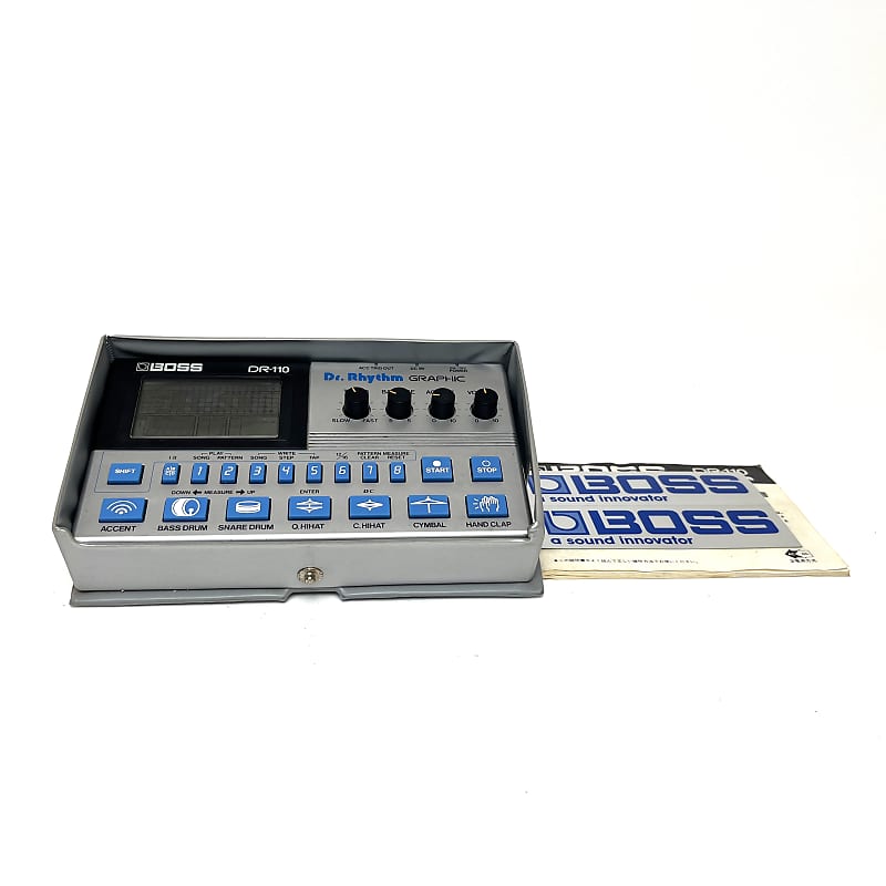 Boss DR-110 Dr. Rhythm Graphic Drum Machine | Reverb Australia