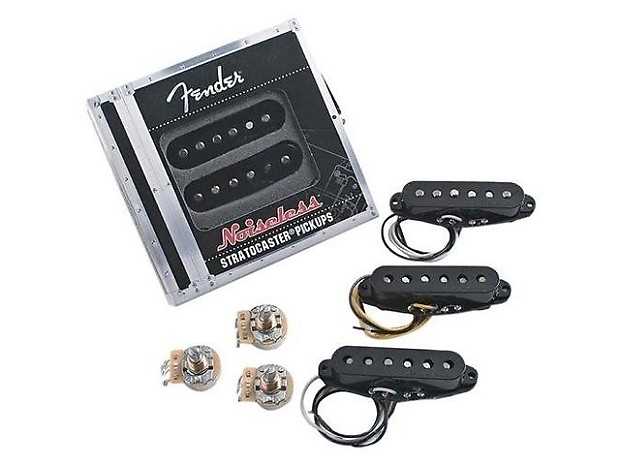Fender Vintage 099-2115-006 Noiseless Stratocaster Pickups (Black