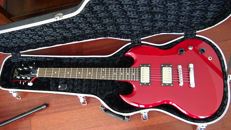 S101 SG Electric Guitar w/ Seymour Duncan '59 model SH-1 Pickups & Hardshell Case image 1