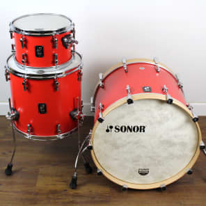 Sonor SQ1 Series 3-Piece Birch Shell Pack with 22" Bass Drum image 3