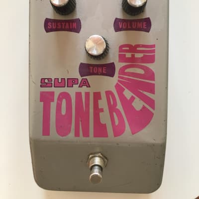 Colorsound Supa Tonebender Fuzz 1970s - Silver for sale