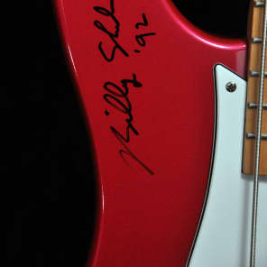 1990 Yamaha Attitude Custom - Billy Sheehan Signature date '92, Red image 6