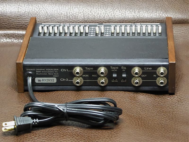Fantastic Vintage MXR 114 Graphic (10-band) Stereo Equalizer