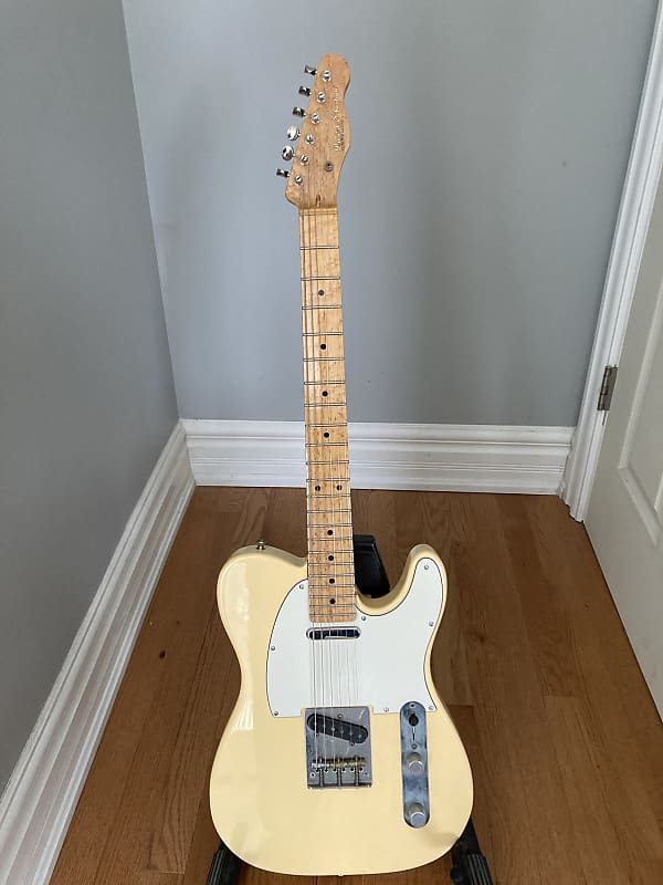 Partscaster Telecaster type 1990s - Aged White image 1