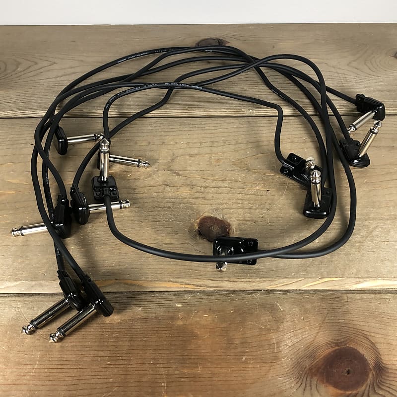 Mogami Patch Cables with Black SP400 Ends image 1