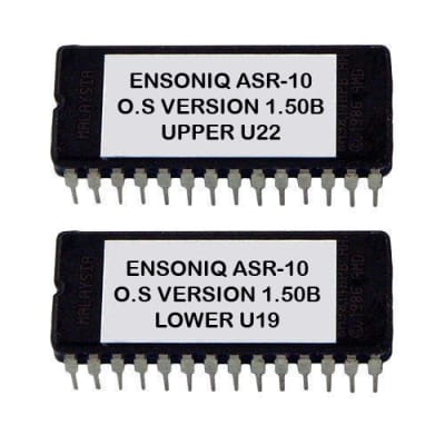Ensoniq ASR-10 - Version 1.5B Firmware Upgrade Update EPROM for ASR10 Sampler 1.50B Rom