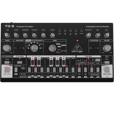 Behringer TD-3 (Black) - Analog Synthesizer