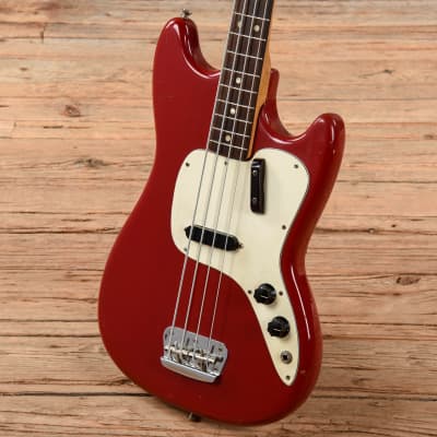 Fender Musicmaster Bass Dakota Red 1971 image 2