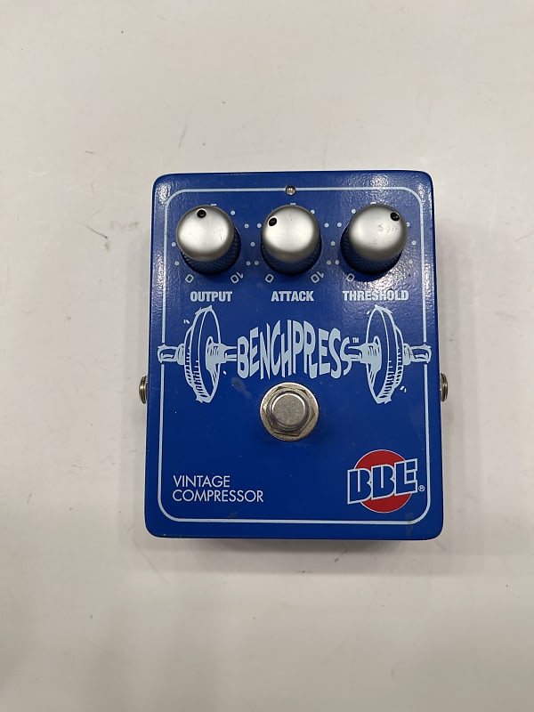 BBE Sound Bench Press Vintage Compressor Benchpress Rare