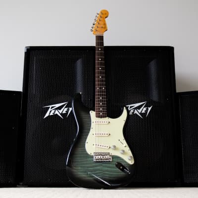 Fender Stratocaster 1993-94 - Foto Flame Green for sale