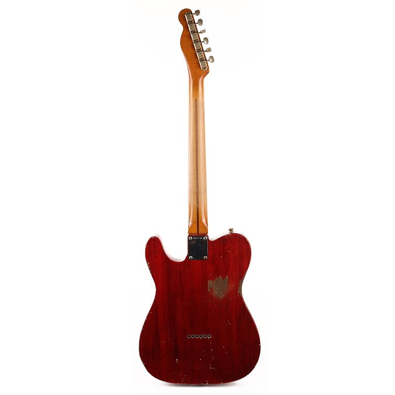 Used Fender Custom Shop Telecaster Neck Allparts Body Pink