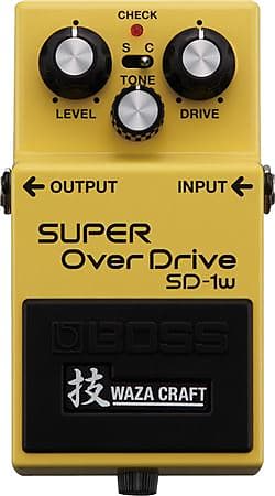 Boss SD1W Super OverDrive Waza Craft Pedal image 1