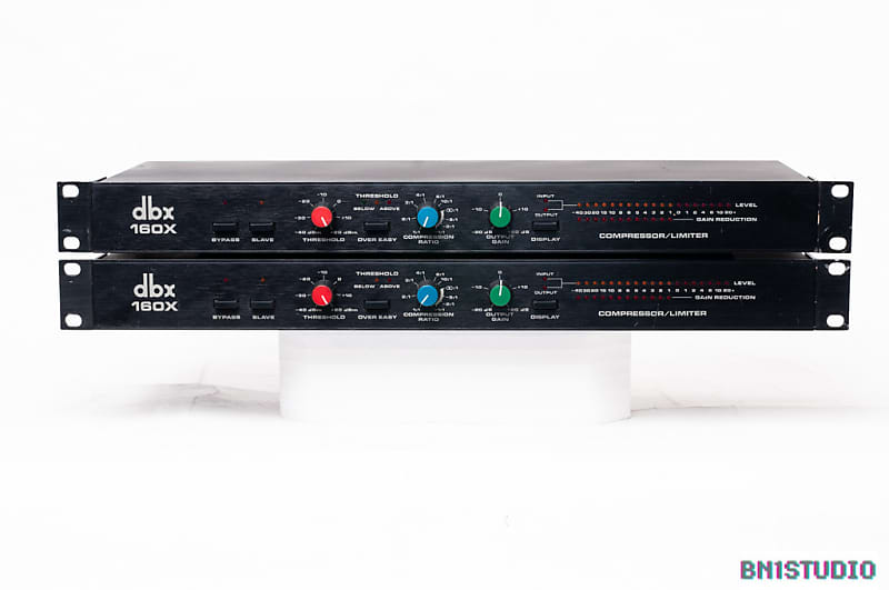 dbx 160X Compressor/Limiter Pair | Reverb