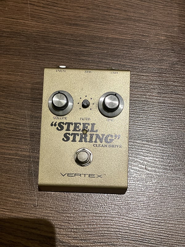 Vertex Steel String Clean Drive - Overdrive Pedal w