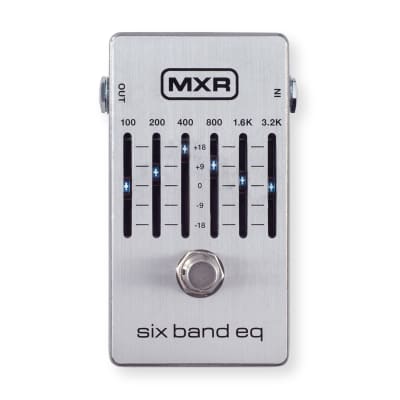 New MXR M109S 6 Band Graphic EQ Equalizer Guitar Effects Pedal image 4