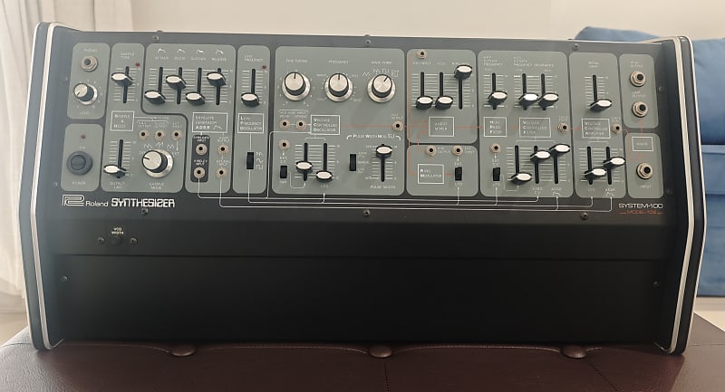 貴重Roland Synthesizer system100 model102 Roland System 100-Model 102 Expander just repaired/restored. These