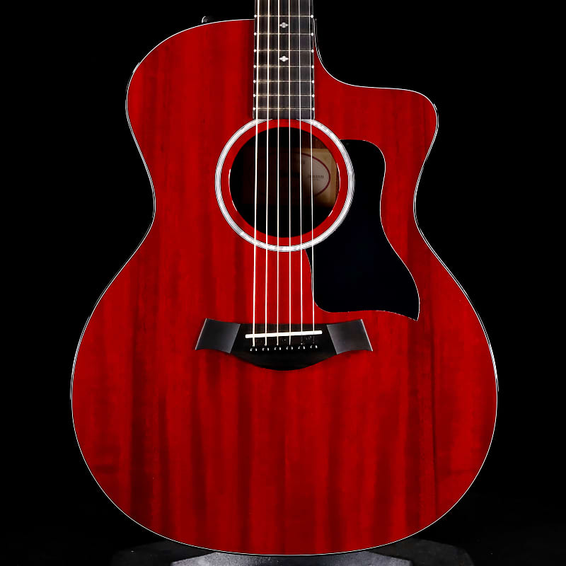 Taylor 214ce DLX LTD Acoustic-electric Guitar - Red
