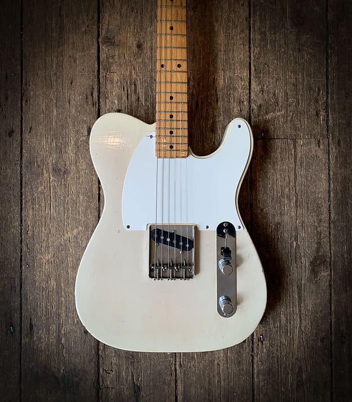 1958 Fender Esquire in See Through Blonde finish with original Tweed hard shell case image 1