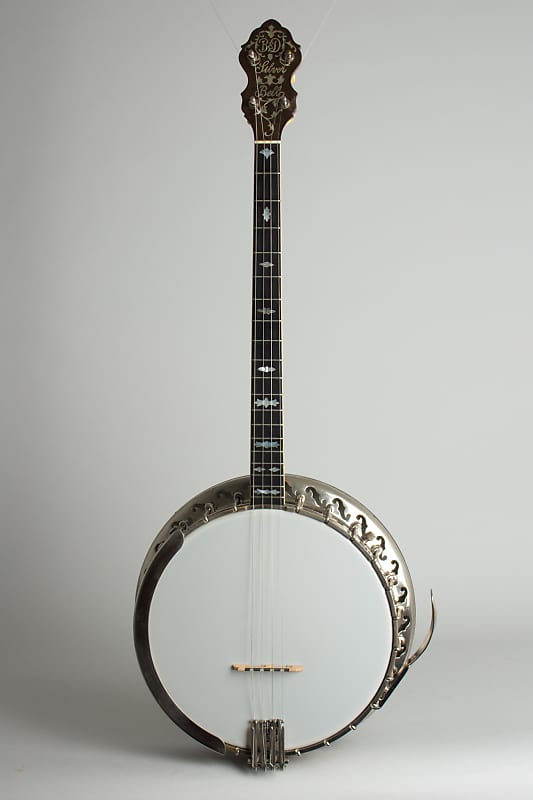 Bacon & Day  Silver Bell #1 Tenor Banjo (1929), ser. #27803, black tolex hard shell case. image 1