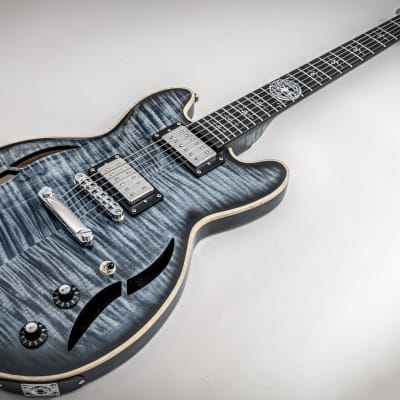 Mithans Guitars Mojave (Sapphire Blue) boutique electric guitar image 5